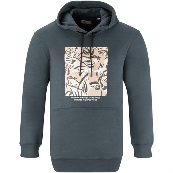 JACK & JONES Hoodie dunkelgrün