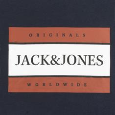 JACK & JONES Hoodie - EXTRA lang marine