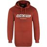 JACK & JONES Hoodie - EXTRA lang rostbraun