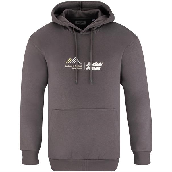 JACK & JONES Hoodie grau