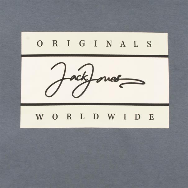 JACK & JONES Hoodie grau