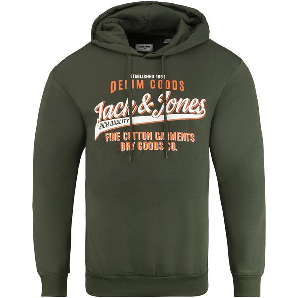JACK & JONES Hoodie grün