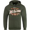 JACK & JONES Hoodie grün