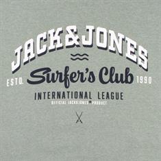 JACK & JONES Hoodie hellgrün