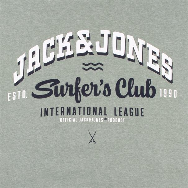 JACK & JONES Hoodie hellgrün