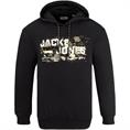 JACK & JONES Hoodie schwarz