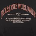 JACK & JONES Hoodie schwarz
