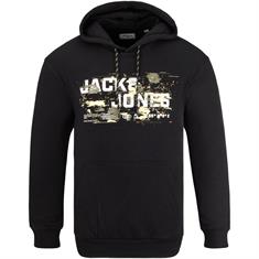 JACK & JONES Hoodie schwarz