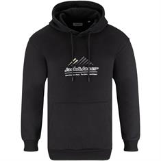 JACK & JONES Hoodie schwarz
