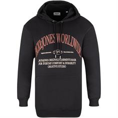 JACK & JONES Hoodie schwarz