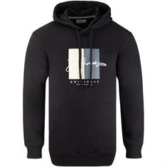 JACK & JONES Hoodie schwarz