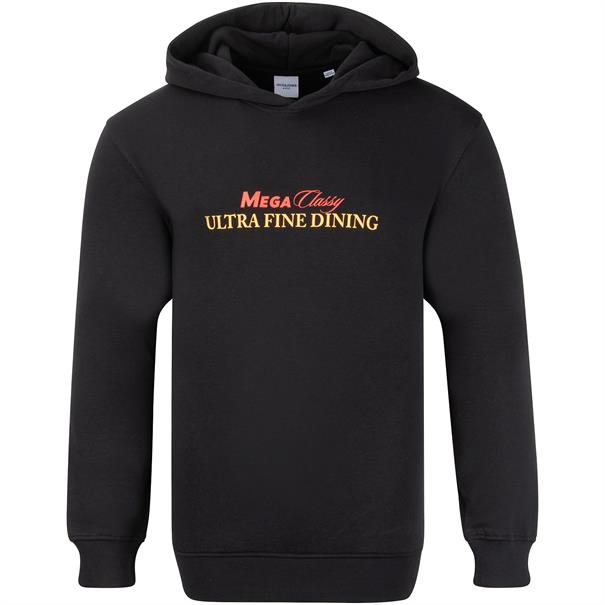 JACK & JONES Hoodie schwarz