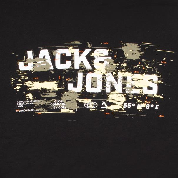 JACK & JONES Hoodie schwarz