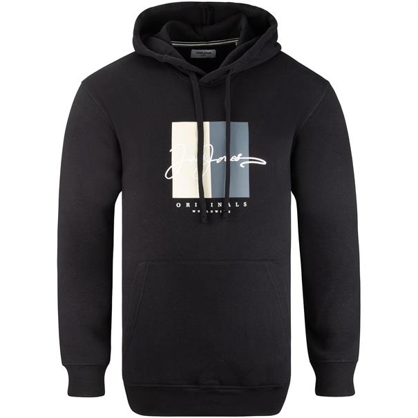 JACK & JONES Hoodie schwarz