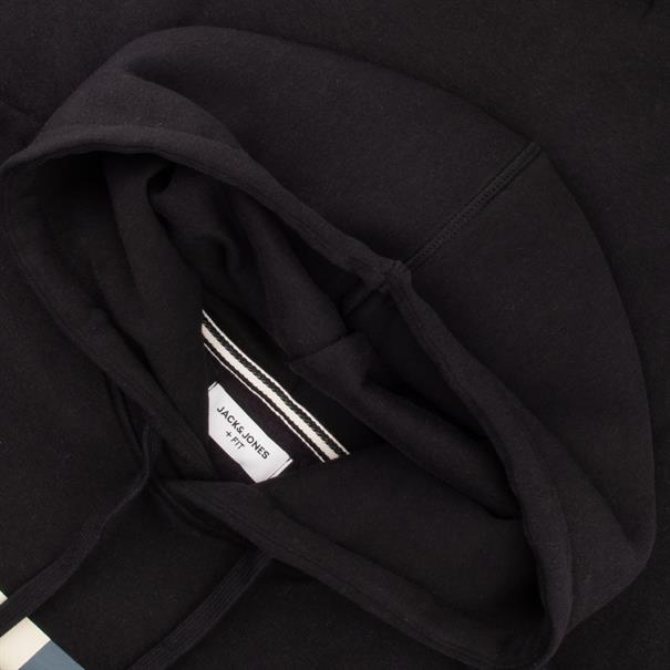 JACK & JONES Hoodie schwarz