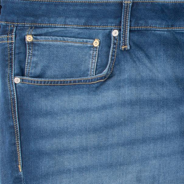 JACK & JONES Jeans Shorts blau