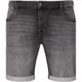 JACK & JONES Jeans Shorts grau