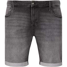 JACK & JONES Jeans Shorts grau