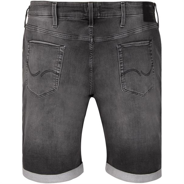 JACK & JONES Jeans Shorts grau