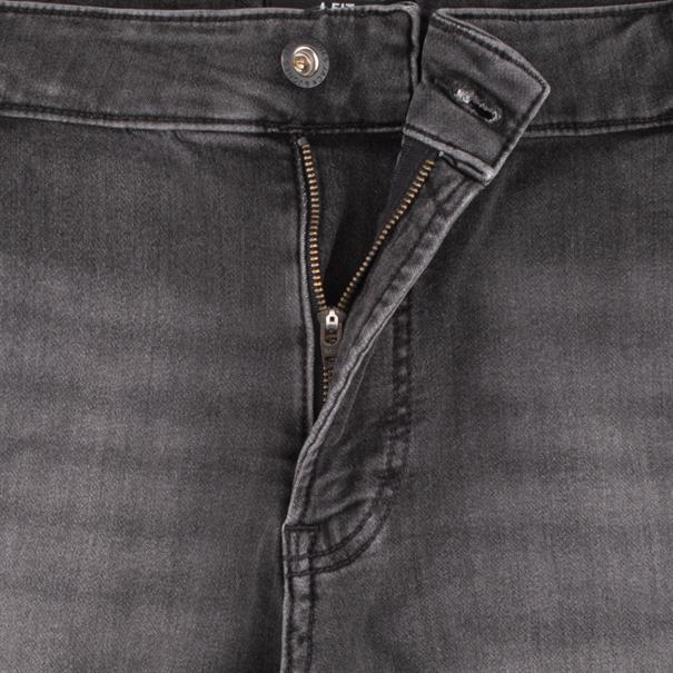 JACK & JONES Jeans Shorts grau