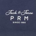 JACK & JONES langarm T-Shirt marine
