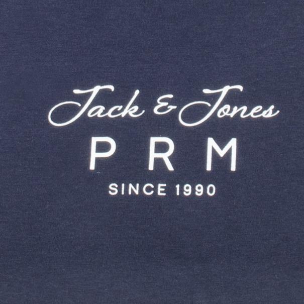 JACK & JONES langarm T-Shirt marine