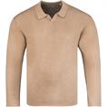 JACK & JONES Polo-Pullover beige