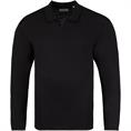 JACK & JONES Polo-Pullover schwarz