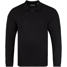 JACK & JONES Polo-Pullover schwarz