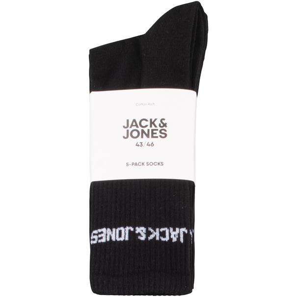 JACK & JONES Socken, Fünferpack schwarz