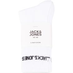 JACK & JONES Socken, Fünferpack weiß