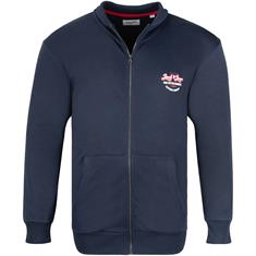 JACK & JONES Sweatjacke blau