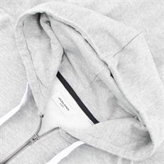 JACK & JONES Sweatjacke grau