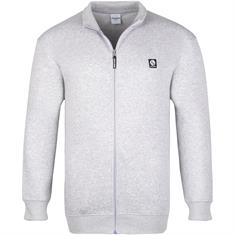 JACK & JONES Sweatjacke grau