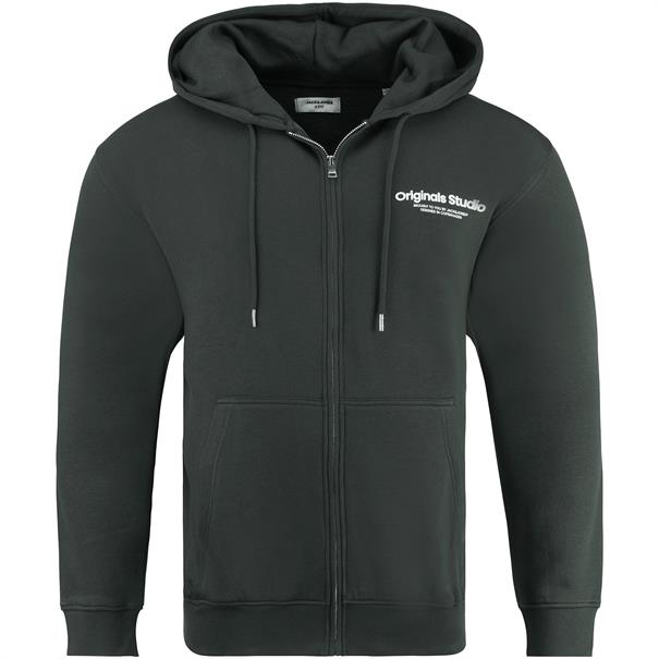 JACK & JONES Sweatjacke grün