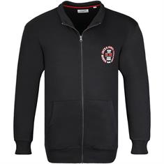 JACK & JONES Sweatjacke schwarz