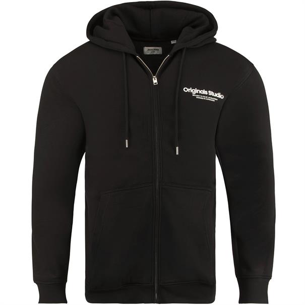 JACK & JONES Sweatjacke schwarz