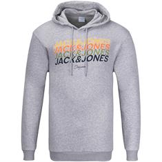 JACK & JONES Sweatshirt grau-meliert