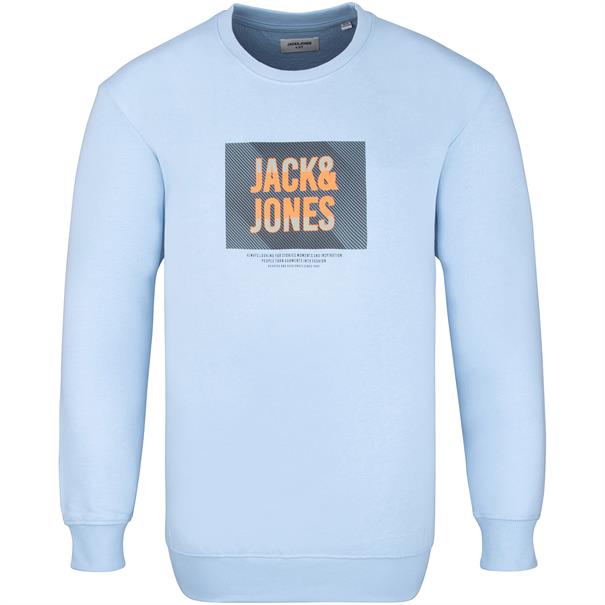 JACK & JONES Sweatshirt hellblau