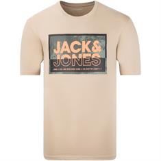 JACK & JONES T-Shirt beige