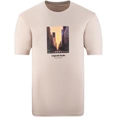 JACK & JONES T-Shirt beige