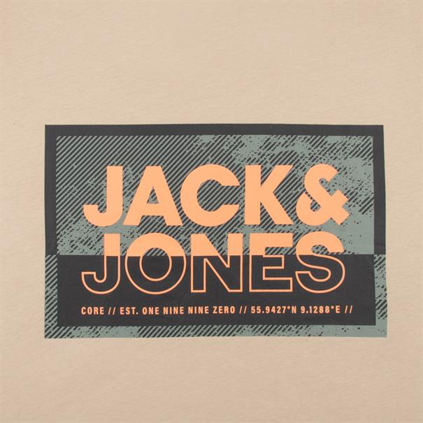 JACK & JONES T-Shirt beige