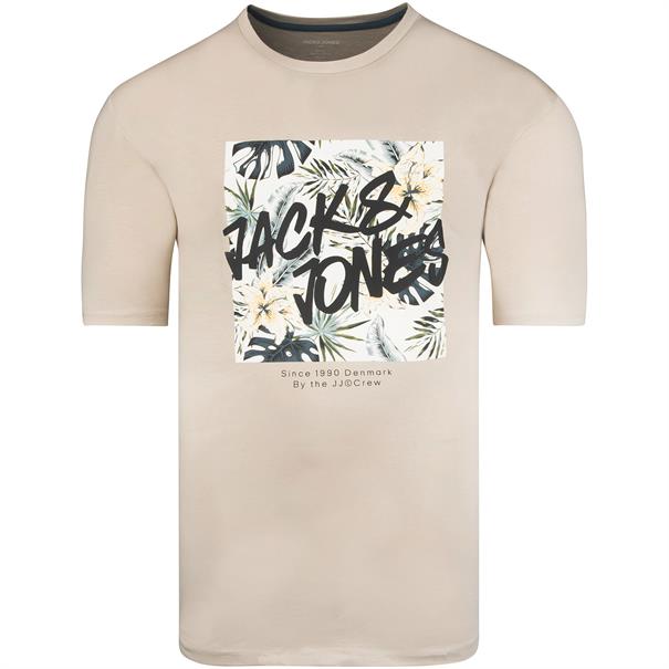 JACK & JONES T-Shirt beige