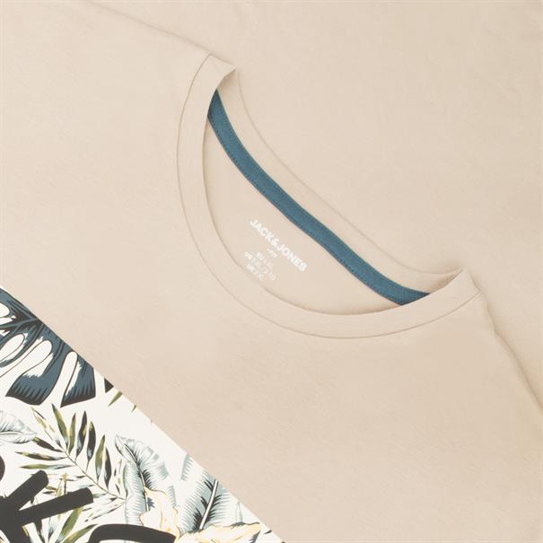 JACK & JONES T-Shirt beige