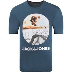 JACK & JONES T-Shirt blau