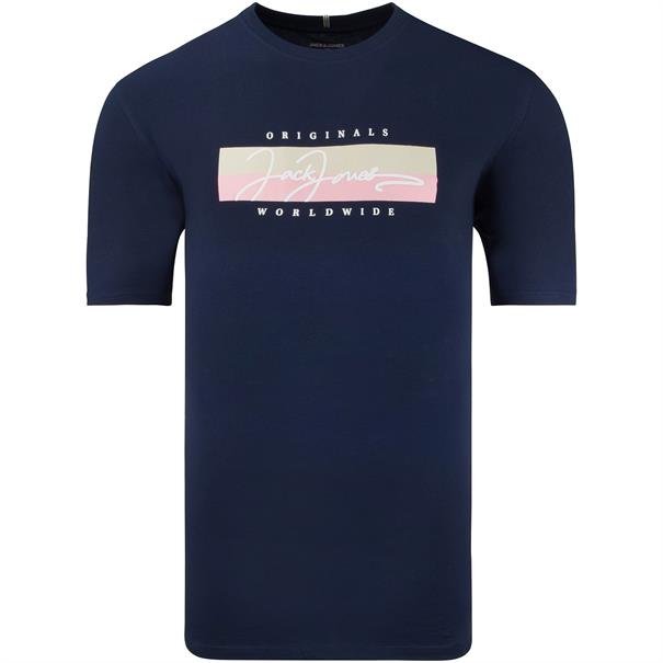 JACK & JONES T-Shirt blau