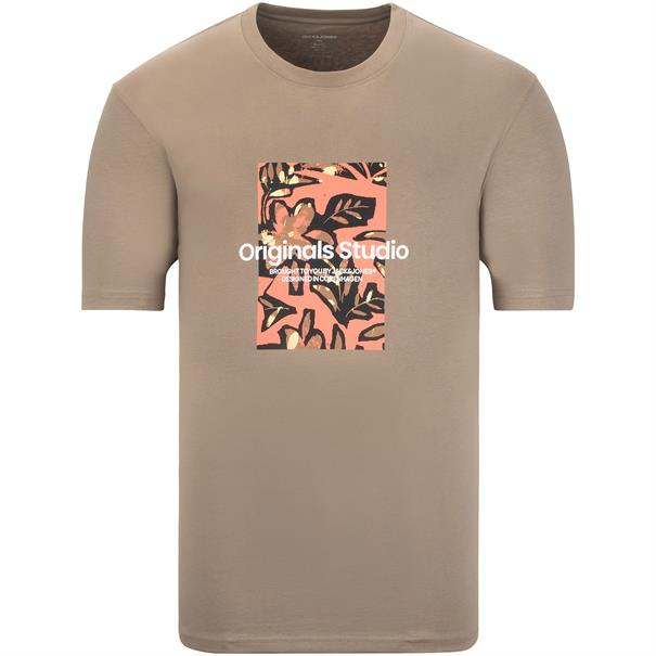 JACK & JONES T-Shirt camel