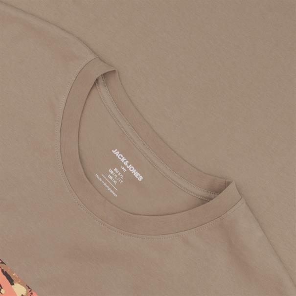 JACK & JONES T-Shirt camel