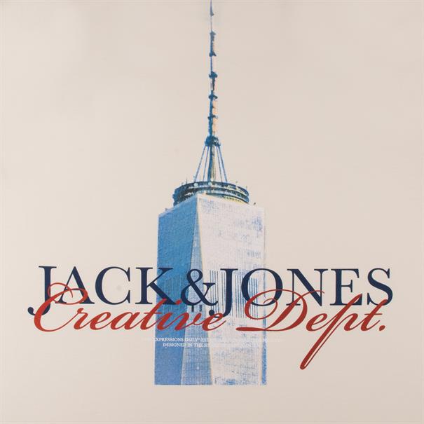 JACK & JONES T-Shirt creme