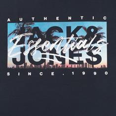 JACK & JONES T-Shirt dunkelblau